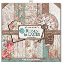 Colección Scrap Rose & Laces Stamperia