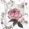 Servilleta Decoupage 25x25 Enchanting Rose Vintage rosé