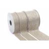 Cinta Boucle Lurex White Gold