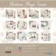 COLECCION PAPEL SCRAP CHRISTMAS MAGIC SEASON 12 HOJAS
