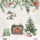 COLECCION PAPEL SCRAP CHRISTMAS MAGIC SEASON 12 HOJAS