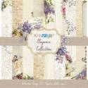 COLECCION PAPEL SCRAP ELEGANCE 10 HOJAS