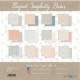 COLECCION PAPEL SCRAP BASIC ELEGANT SIMPLICITY 12 HOJAS