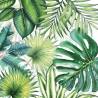 Servilleta Decoupage Tropical Leaves White