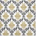 Servilletas 33x33 cm - Royal Ornament gold