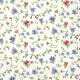 Servilletas 33x33 cm - FLEURS blue red