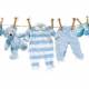 Servilletas 33x33 cm - Baby Boy Clothes