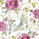 Servilletas 33x33 cm - Embroidery Flowers and Butterflies