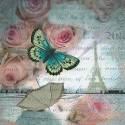Servilleta Decoupage 33x33 Paris